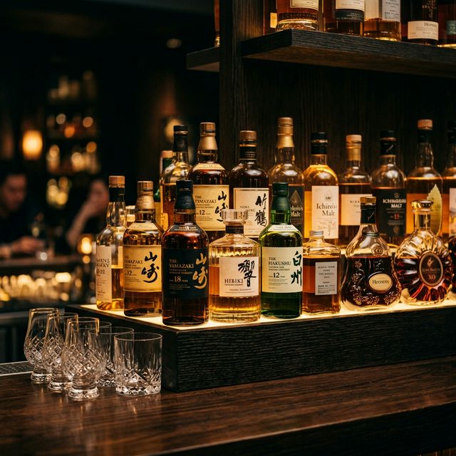 ジャパニーズウイスキーのボトルコレクション